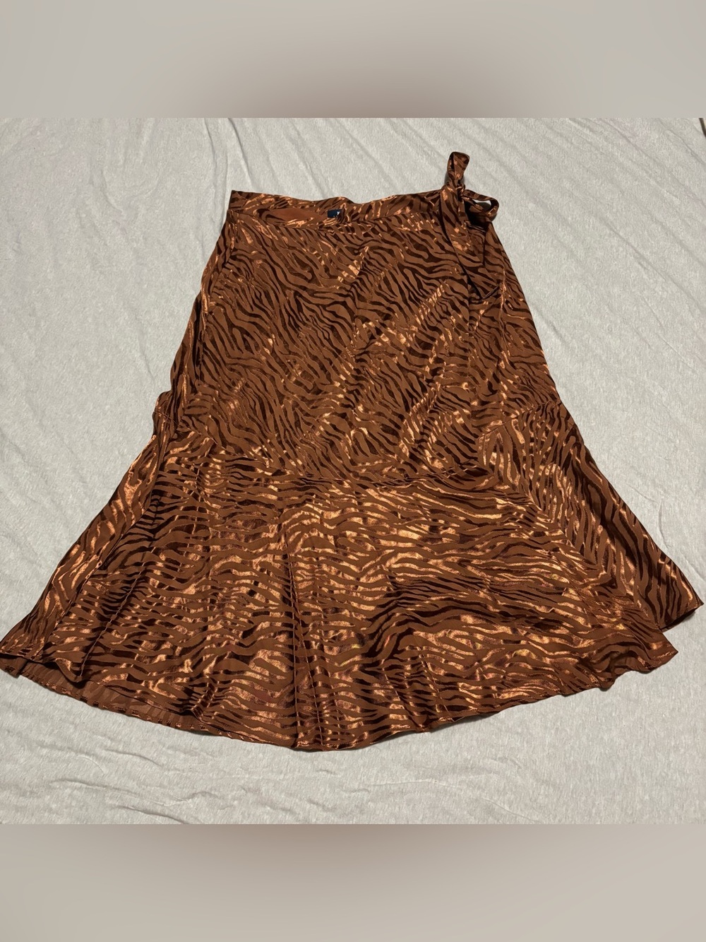 Maeve Anthropologie Midi wrap skirt size 14